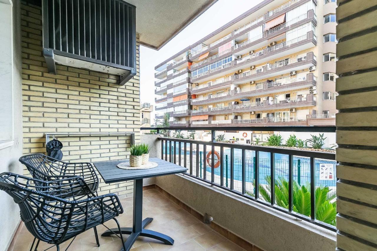 76-Lovely Beach Front Apartment In Fuengirola Exteriör bild
